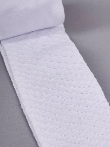 Zeķubikses žakarda, baltas 104-110 cm RAL-0006