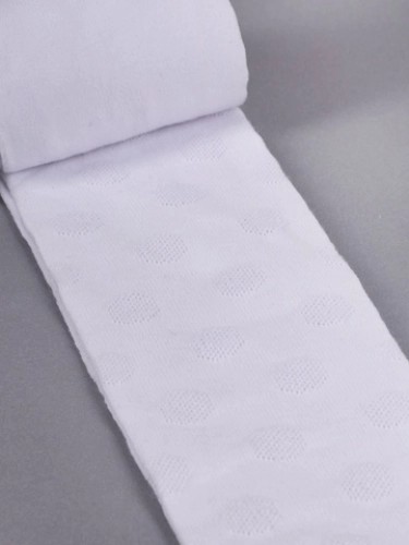 Zeķubikses žakarda, baltas 104-110 cm RAL-0006