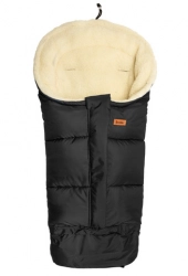 Guļammaiss COMBI WOOL 3in1 black (sillo-8478)