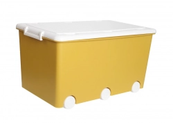 Ящик для игрушек MAXI PW-001-124 dark yellow