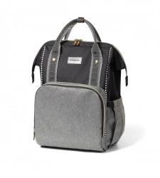 Mugursoma (ratiņu soma) OSLO STYLE black BabyOno 1424/01 [A]