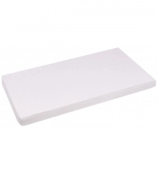 Palags frotē ar gumiju 120x60 cm WHITE (610)