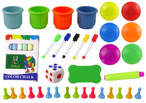 2in1 Chalkboard Table Snakes Chalkboard Scribbles Game