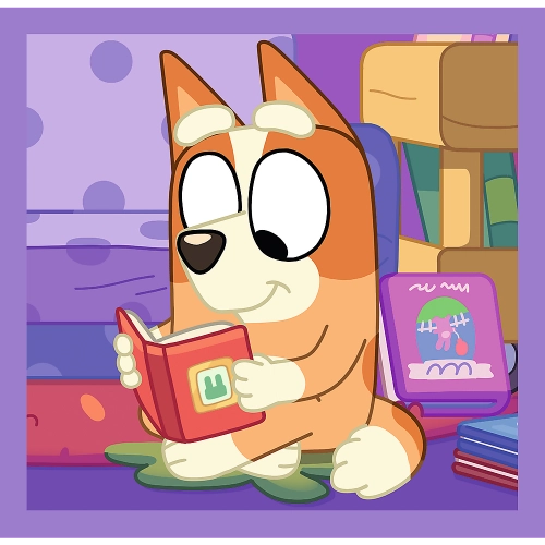 3-in-1 Puzzle - Meet Bluey Trefl 34895