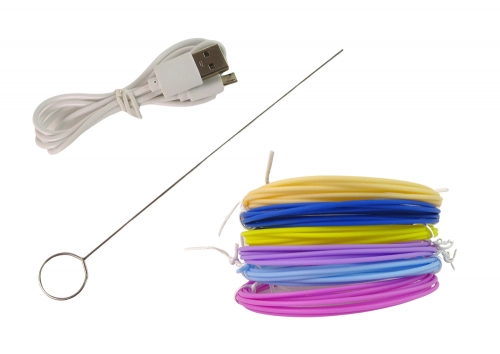 3D PRINTER PEN SET + CARTRIDGES STENCILS INSTRUCTION COLOUR PINK