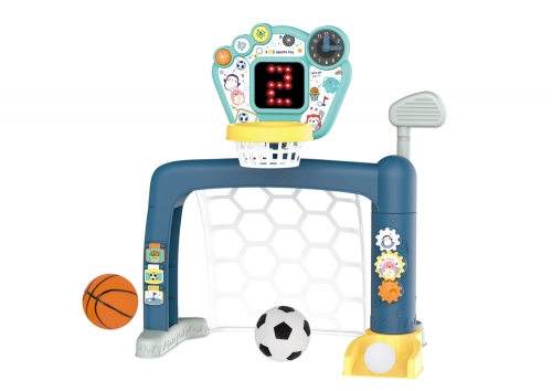 3in1 Set For Toddlers Arcade Games Golf Basketball Football