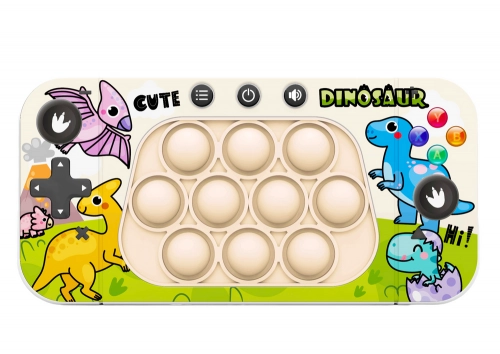 Arcade Game Console Pop It 4 Game Modes Dinosaurs