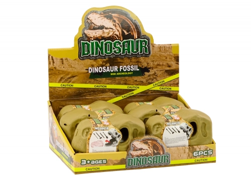 Archaeological Dig Set Dinosaurs Fossils Skull