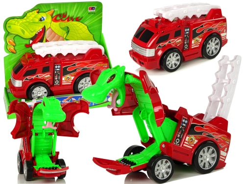 Auto Fire Brigade Transformation Dragon 2in1 Fire Engine