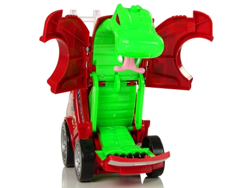 Auto Fire Brigade Transformation Dragon 2in1 Fire Engine