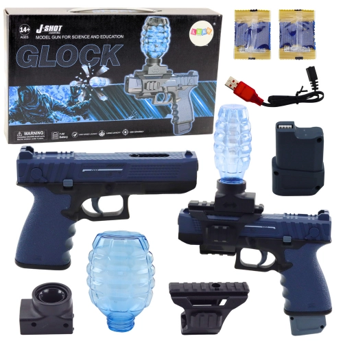 Automatic Water Gel Ball Gun Glock Blue