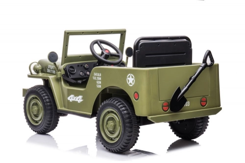 Одноместный электромобиль JH-103 Olive Green 4x4