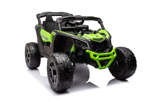 Divvietīgs bērnu elektromobilis Bagijs Can-am DK-CA003 Green Painted