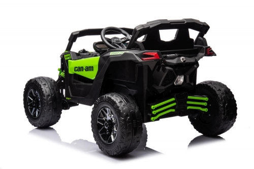 Divvietīgs bērnu elektromobilis Bagijs Can-am DK-CA003 Green Painted