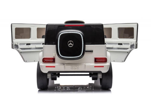 Vienvietīgs elektromobilis Mercedes EQG 4x4 White