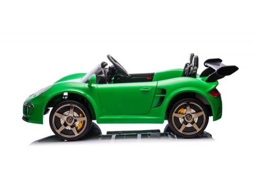 Divvietīgs bērnu elektromobilis S322 Green 4x4