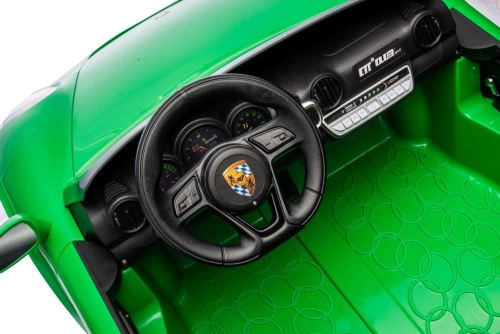 Divvietīgs bērnu elektromobilis S322 Green 4x4