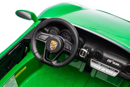 Divvietīgs bērnu elektromobilis S322 Green 4x4