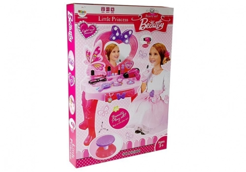 Beauty Set Dressing table for a girl with a mirror, sounds and lights