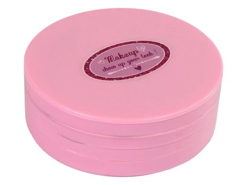 Beauty Set Round Palette Gloss Pink