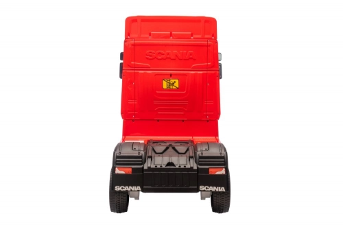 Bērnu elektriskā smagā mašīna Scania 500R HL698 Red 4x4