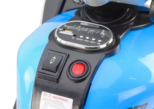 Bērnu elektriskais motocikls HT-5188 Blue