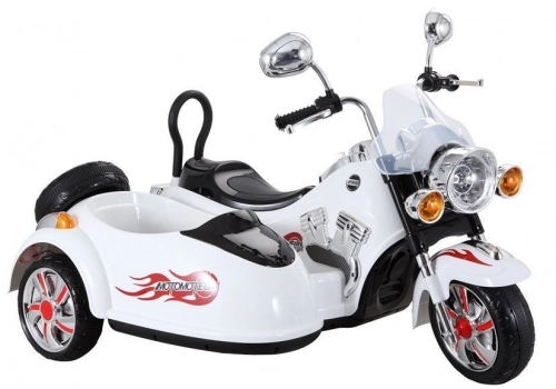 Детский электромотоцикл SX138 White