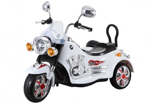 Детский электромотоцикл SX138 White