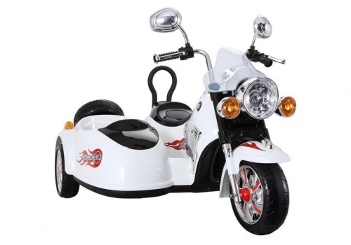 Детский электромотоцикл SX138 White
