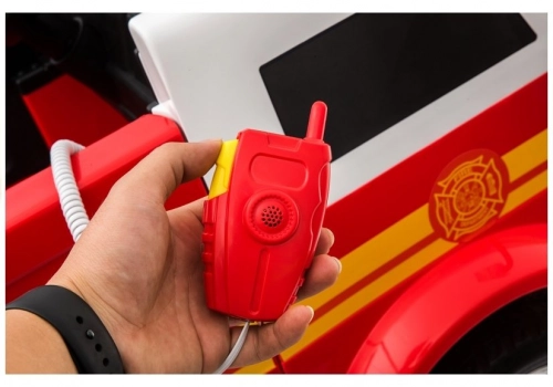 Детский электромобиль Fire Truck Red