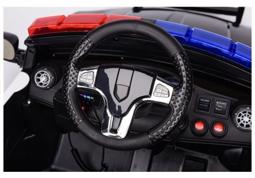 Детский электромобиль Police White