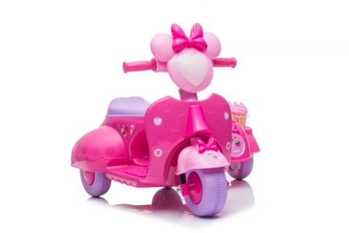 Детский трицикл на аккумуляторе Ice Cream Shop JT5258 Pink