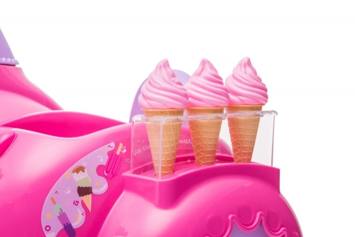 Детский трицикл на аккумуляторе Ice Cream Shop JT5258 Pink