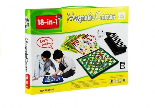 Big Games Set 18 Gameboards Chess Manji Draughts