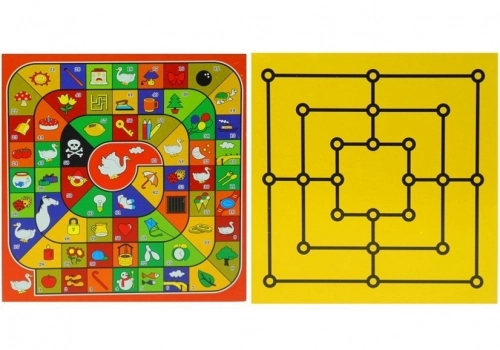 Big Games Set 18 Gameboards Chess Manji Draughts