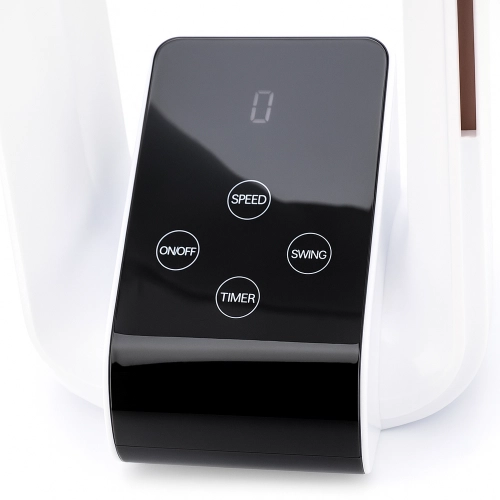 Bladeless Floor Fan Oscillation Timer LCD Display REMOTE CONTROL