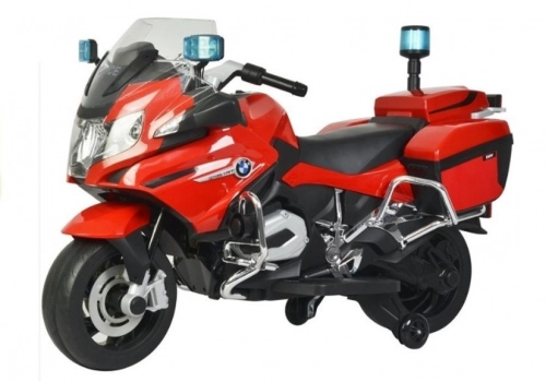 Bērnu elektriskais motocikls BMW R1200 Police Red
