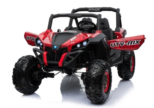 Divvietīgs bērnu elektromobilis Bagijs XMX603 Red Painted