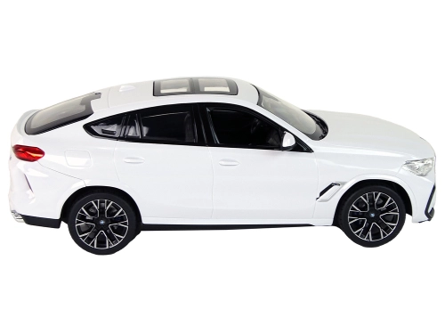Car R/C Bmw X6 M 1:14 Rastar White