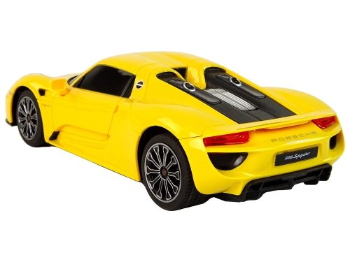 Car R/C Porsche 918 1:24 Rastar Yellow