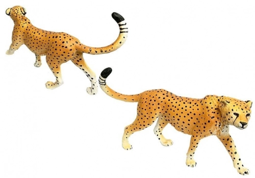 Cheetah Educational Figures 4 pieces Savannah