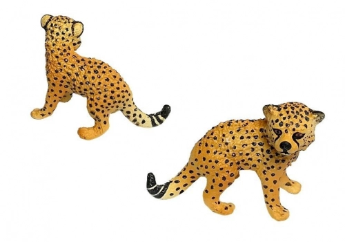 Cheetah Educational Figures 4 pieces Savannah