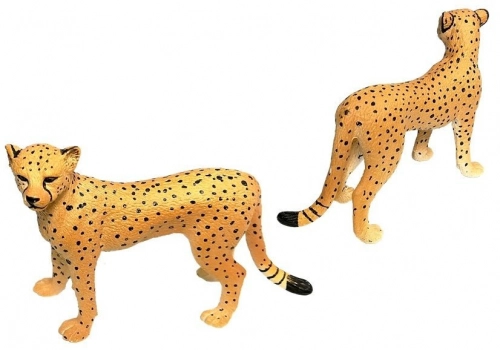 Cheetah Educational Figures 4 pieces Savannah