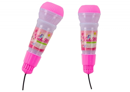 Children's Microphone Echo Light Pink