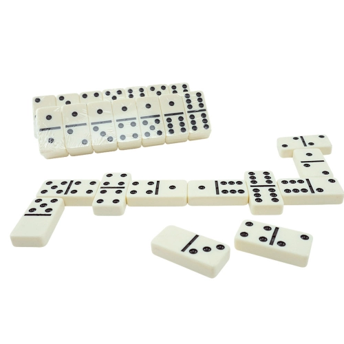 Classic Domino Game Traditional Six Case 28 Stones