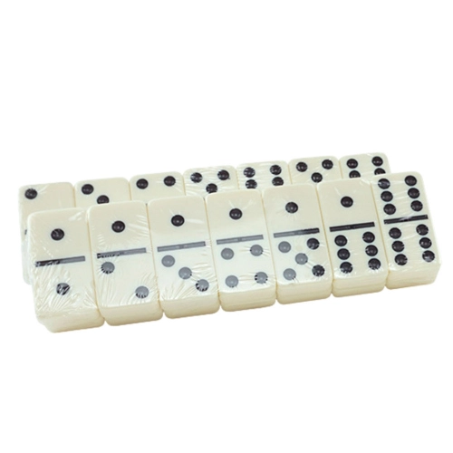 Classic Domino Game Traditional Six Case 28 Stones