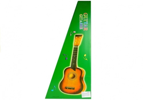 Classic Wooden Guitar For Kids Blue Looking Like Real