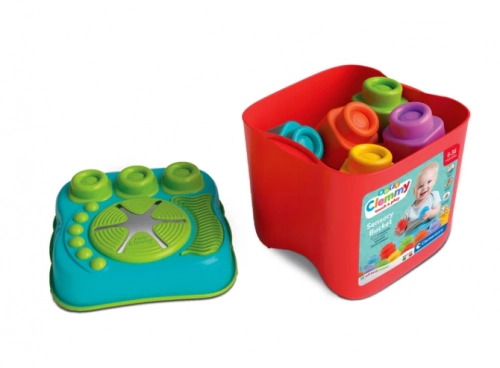 Clemmy Sensory Basket Shape Sorter with Blocks Clementoni 17807
