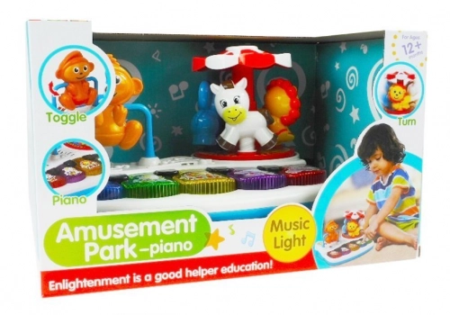 Colorful Piano with Animal For Kiddie
