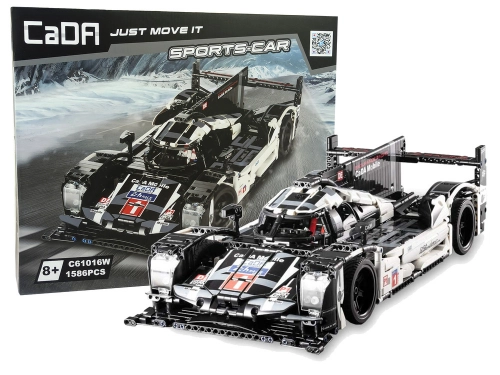 Construction Blocks Racing Car Remotely Controlled 1586 elements
